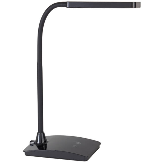 Bureaulamp MAUL Pearly LED voet dimbaar colour vario zwart