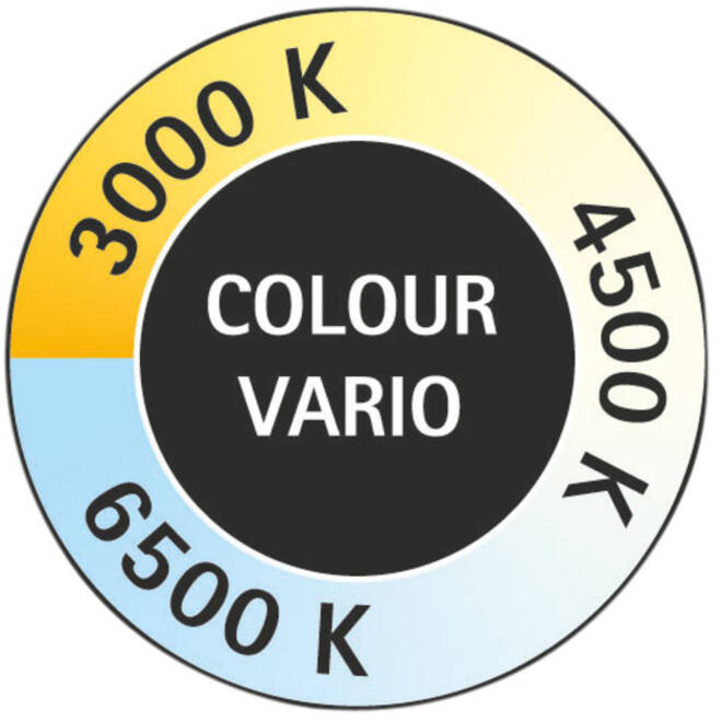 Bureaulamp MAUL Grace LED voet dimbaar colour vario zwart