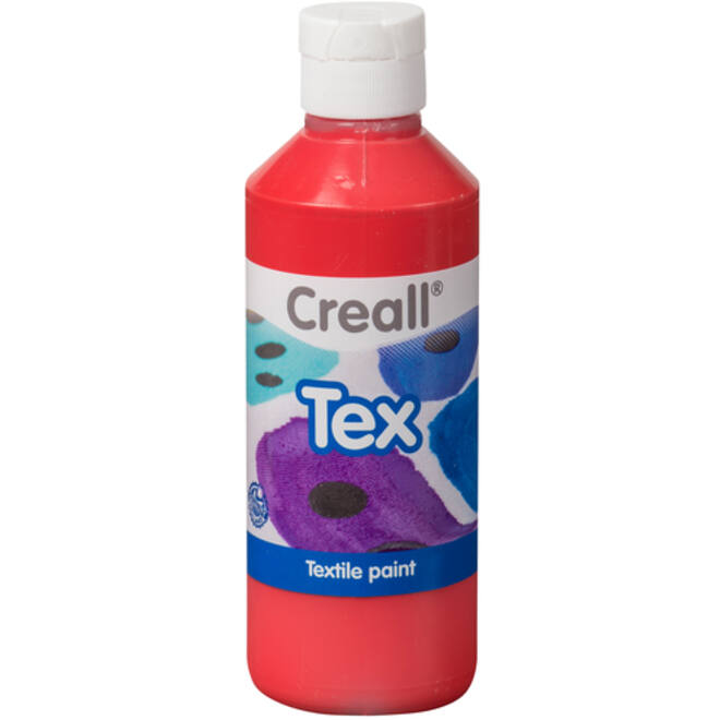 Textielverf Creall Tex rood 250ml
