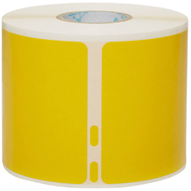 Etiket Dymo LabelWriter naamkaart 54x101mm 1 rol á 220 stuks geel