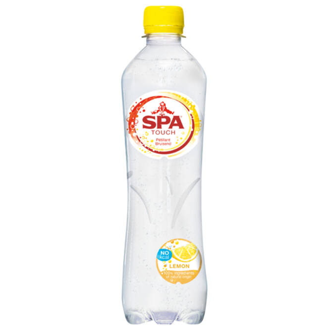 Water Spa Touch sparkling lemon petfles 500ml