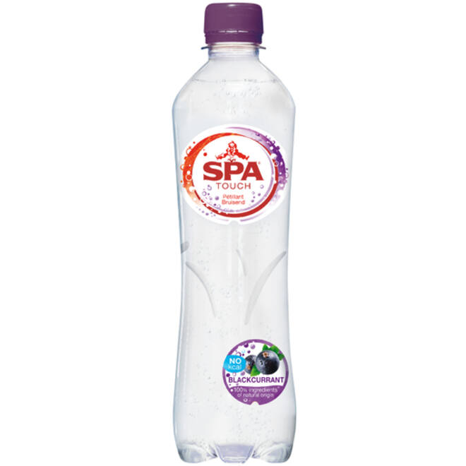 Water Spa Touch sparkling blackcurrant petfles 500ml