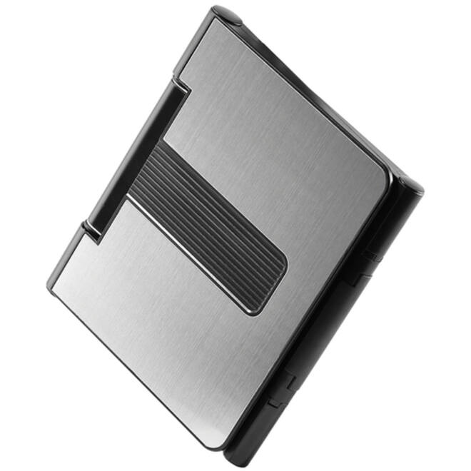 Laptopstandaard Neomounts NSLS200 opvouwbaar zwart- zilver