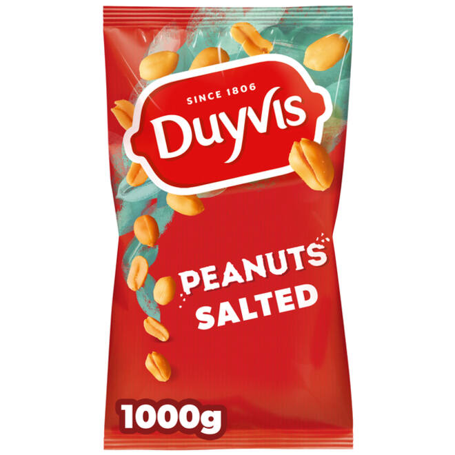 Pinda Duyvis gezouten zak1000 gram