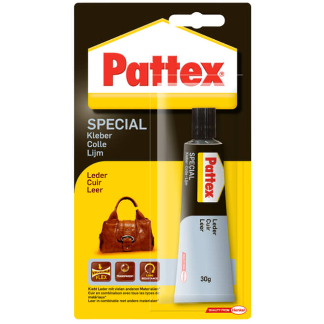 Lijm Pattex Special leerlijm 30 gram