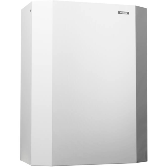 Afvalbak Katrin 900788 25liter metaal wit
