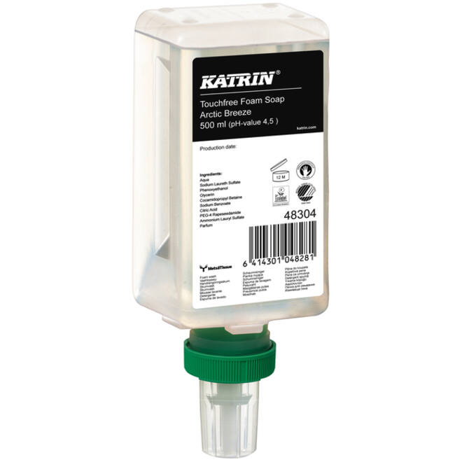 Handzeep Katrin Touchfree Foam Arctic Breeze 500ml 48304