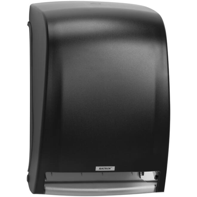 Dispenser Katrin 104438 handdoekrol elektrisch zwart