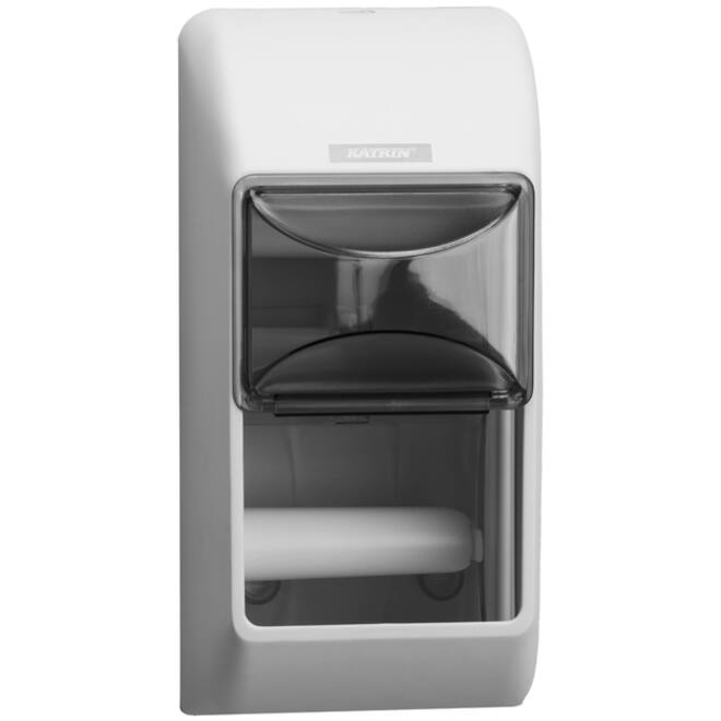 Dispenser Katrin 92384 toiletpapier standaard wit