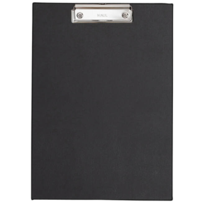 Klembord MAUL A4 staand + insteektas PVC zwart