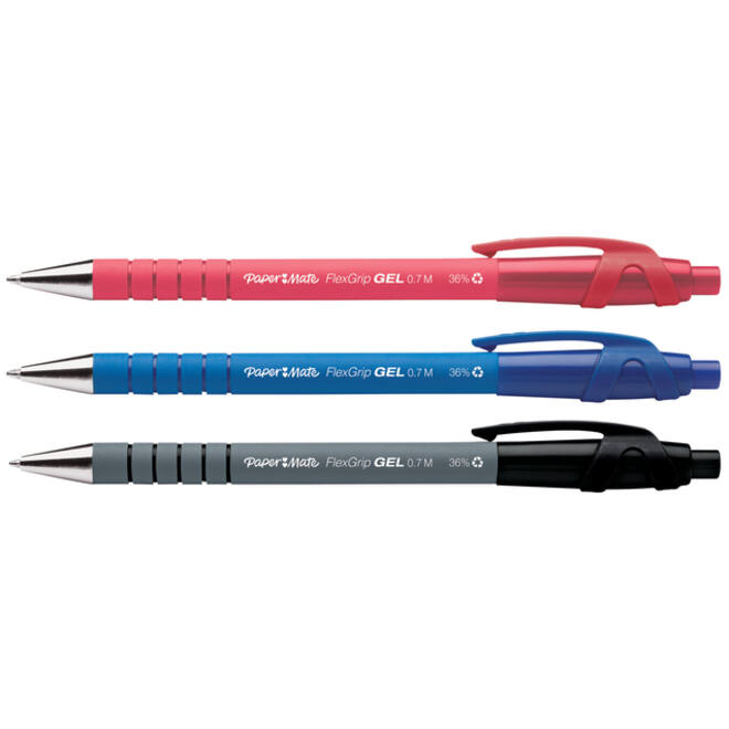 Gelschrijver Paper Mate FlexGrip medium blauw