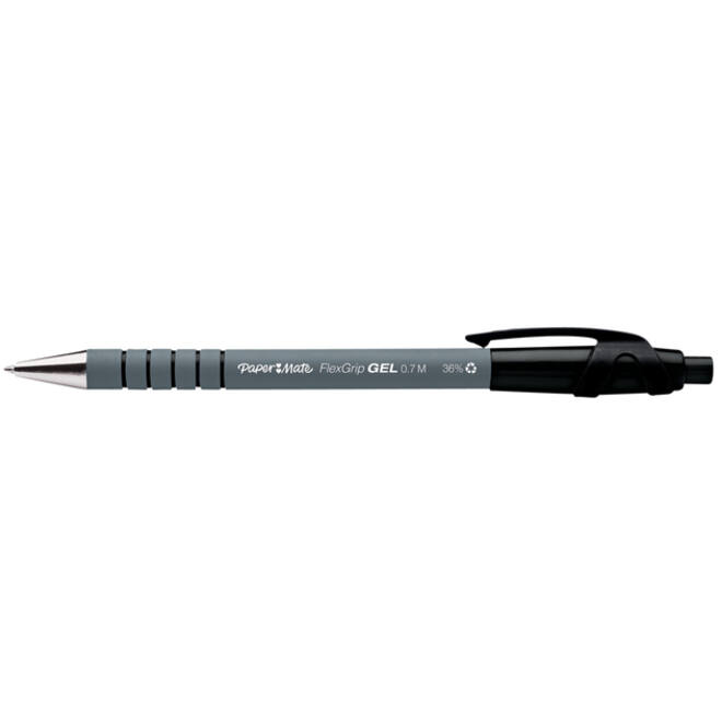 Gelschrijver Paper Mate FlexGrip medium zwart
