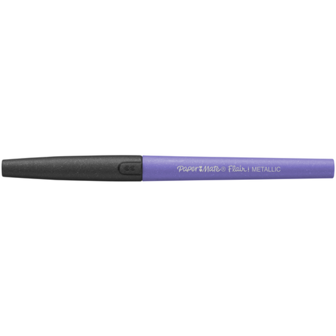 Fineliner Paper Mate Flair Metallic medium blister à 6 stuks