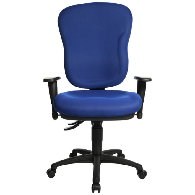 Bureaustoel Topstar Wellpoint 30 SY blauw