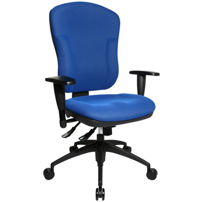 Bureaustoel Topstar Wellpoint 30 SY blauw