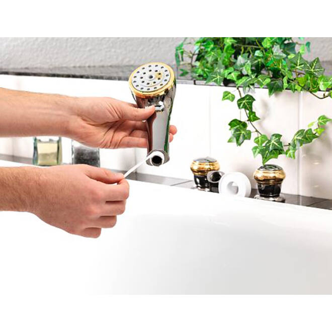 Reparatietape tesa® StopWater 12mx12mm wit