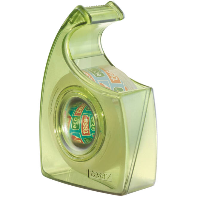 Plakband handdispenser tesafilm® Eco & Clear 33mx19mm transparant blister