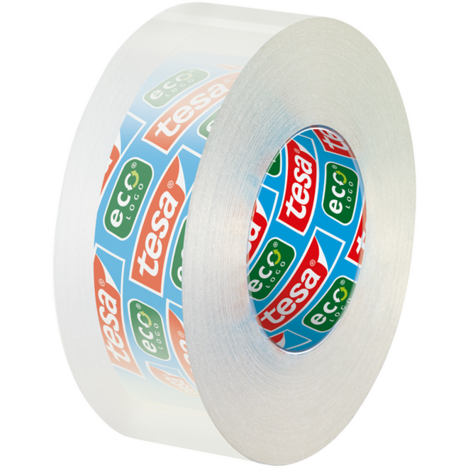 Plakband handdispenser tesafilm® Eco & Clear 33mx19mm transparant blister