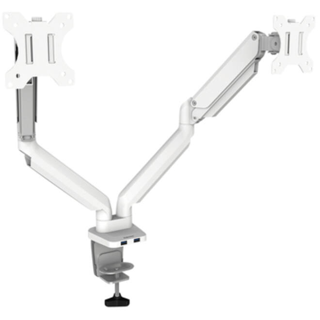 Monitorarm Fellowes Platinum Serie Duo wit