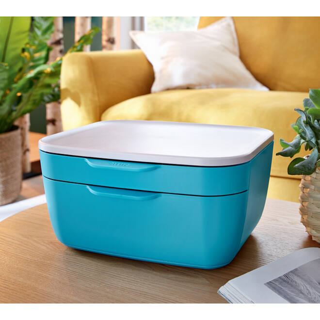 Ladenblok Leitz Cosy 2 laden blauw