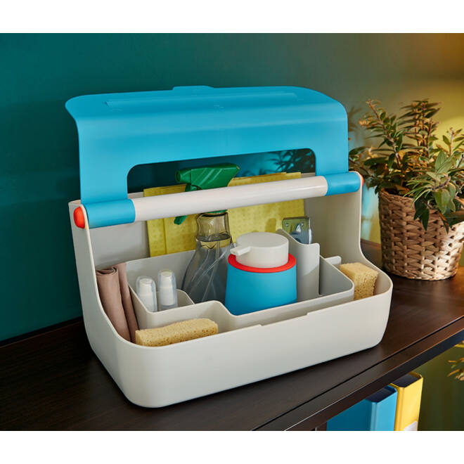 Opbergbox Leitz Cosy draagbaar kunststof blauw
