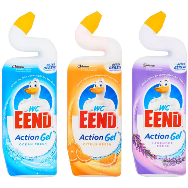 Sanitairreiniger WC-Eend ocean fresh 750ml