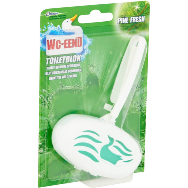 Toiletblok Wc-Eend met houder Pine Fresh