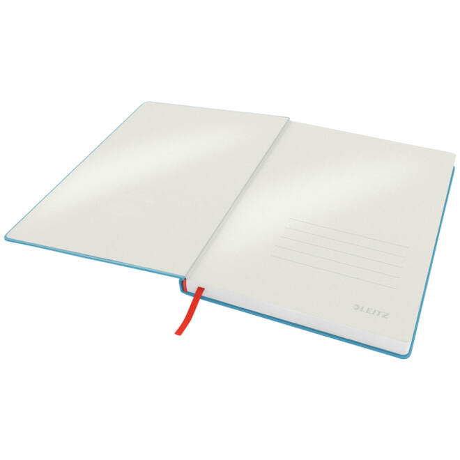 Notitieboek Leitz Cosy B5 160blz 100gr lijn blauw