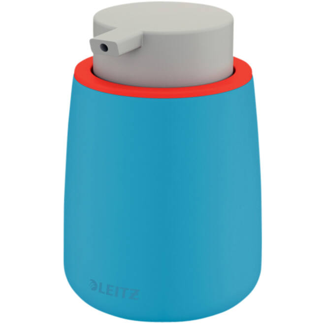 Handzeepdispenser Leitz Cosy voor handzeep 300ml blauw