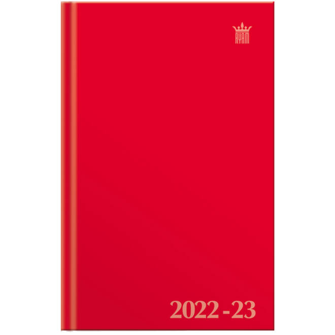 Schoolagenda 2024-2025 Ryam Studie Uni 7dagen/2pagina's rood