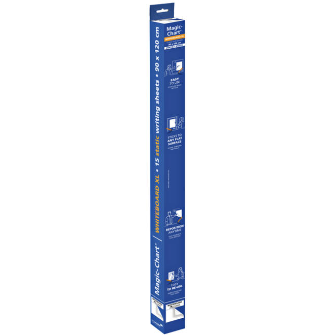 Magic-Chart Legamaster whiteboard XL 90x120cm wit