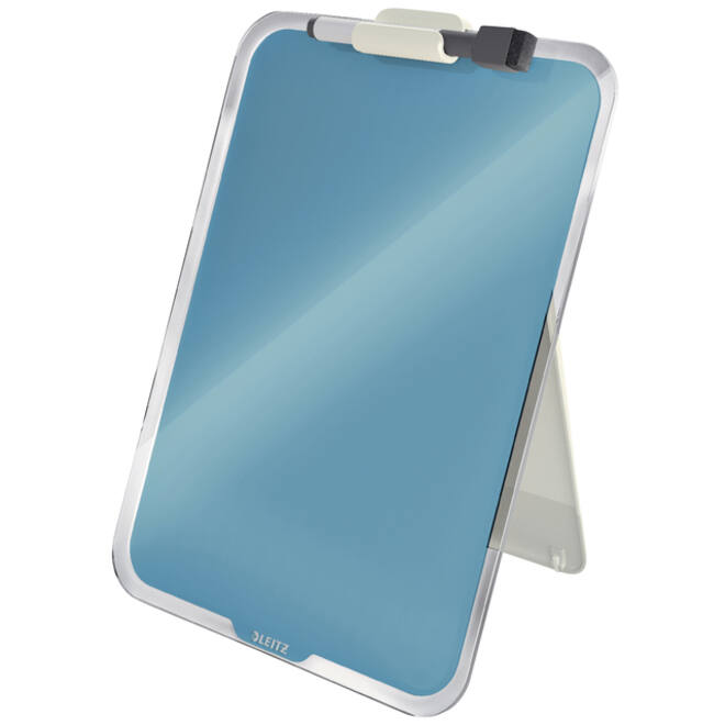 Glas Desktop Flipover Leitz Cosy blauw