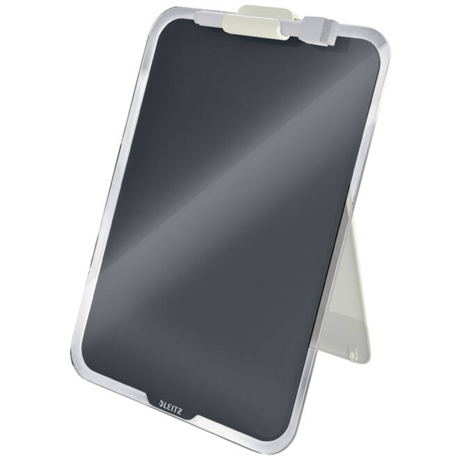 Glas Desktop Flipover Leitz Cosy grijs