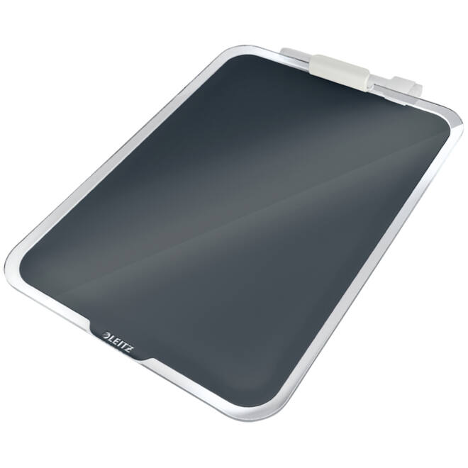 Glas Desktop Flipover Leitz Cosy grijs