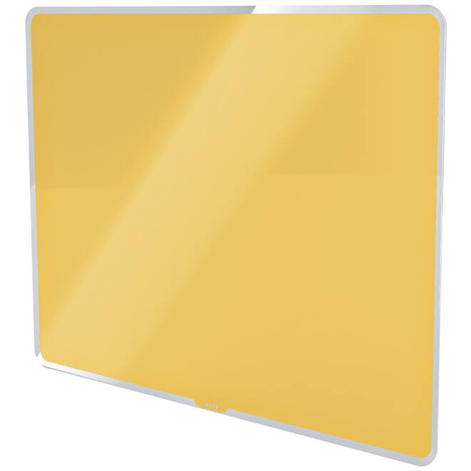 Glasbord Leitz Cosy magnetisch 600x400mm geel
