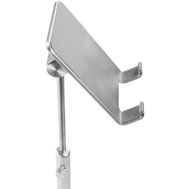 Telefoonstandaard Neomounts DS10200SL1 in hoogte verstelbaar Zilver