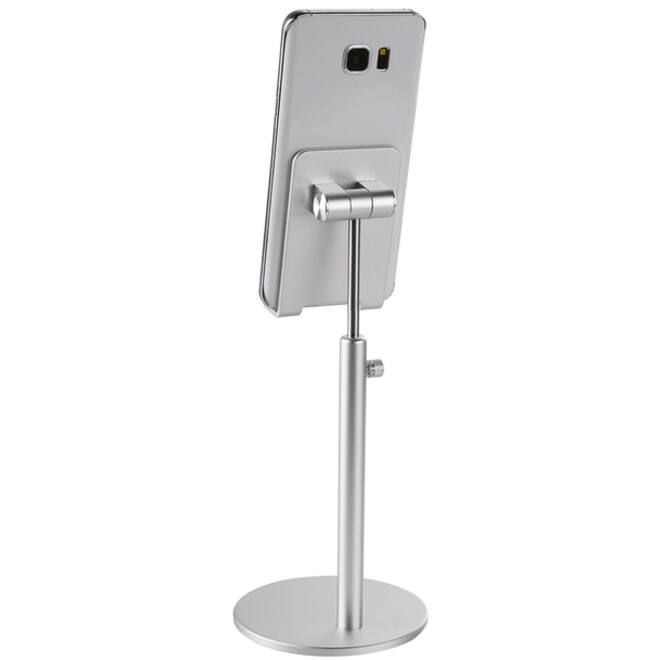 Telefoonstandaard Neomounts DS10200SL1 in hoogte verstelbaar Zilver