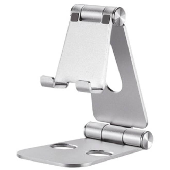 Telefoonstandaard Neomounts DS10-160SL1 opvouwbaar zilver