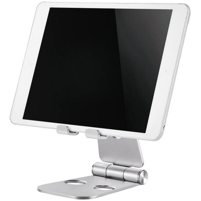 Telefoonstandaard Neomounts DS10-160SL1 opvouwbaar zilver