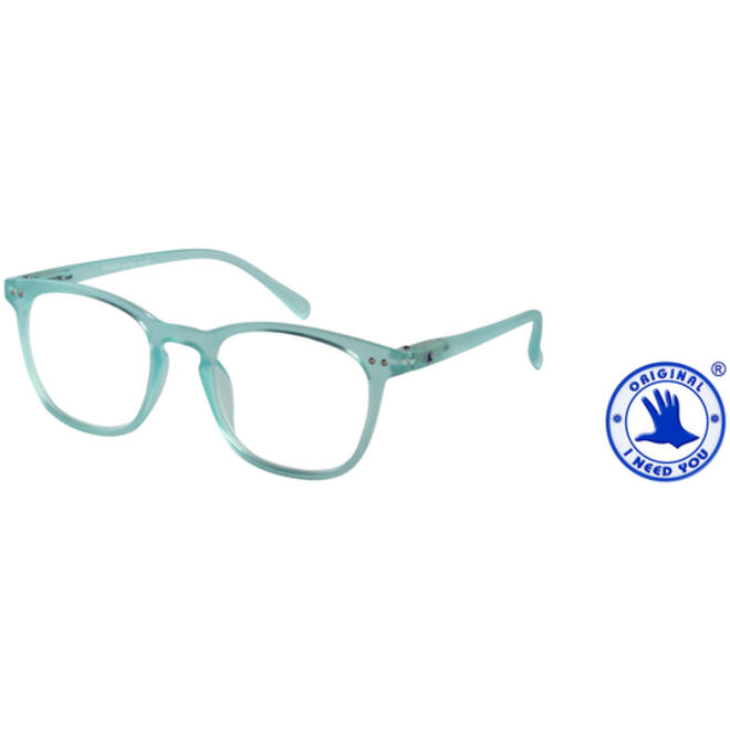 Leesbril I Need You +1.00 dpt Frozen blauw
