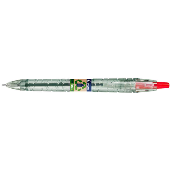 Balpen PILOT Begreen B2P EcoBall medium rood