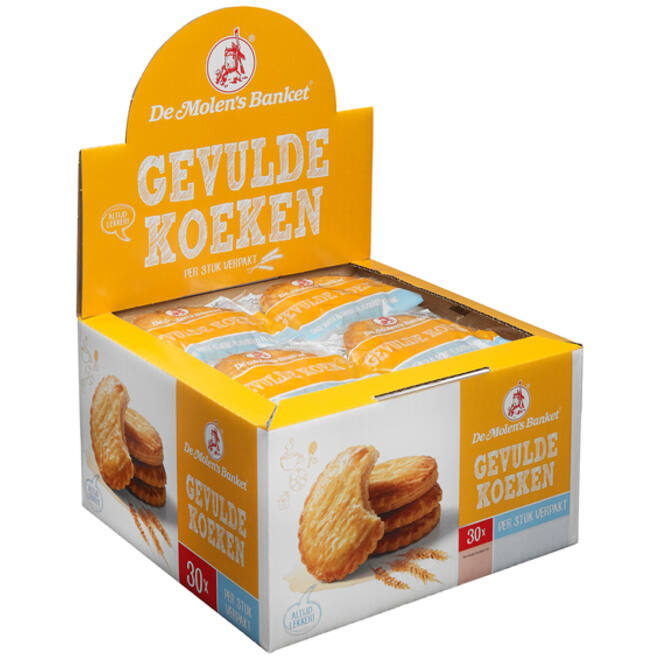 Koeken De Molen Gevulde koeken 50gr