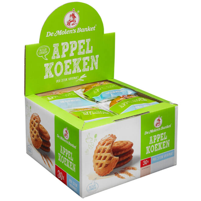 Koeken De Molen Appelkoek 50gr