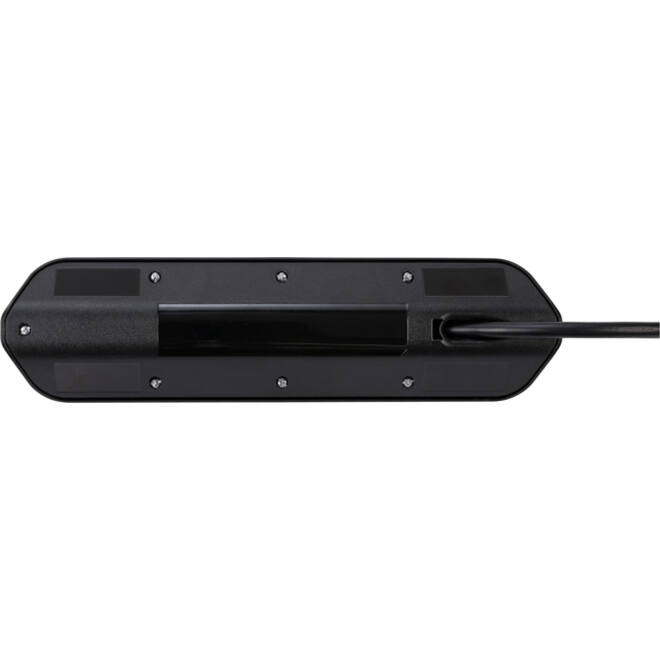 Stekkerdoos Brennenstuhl bureau Estilo 4 voudig inclusief 2 USB 2 meter zwart/zilver