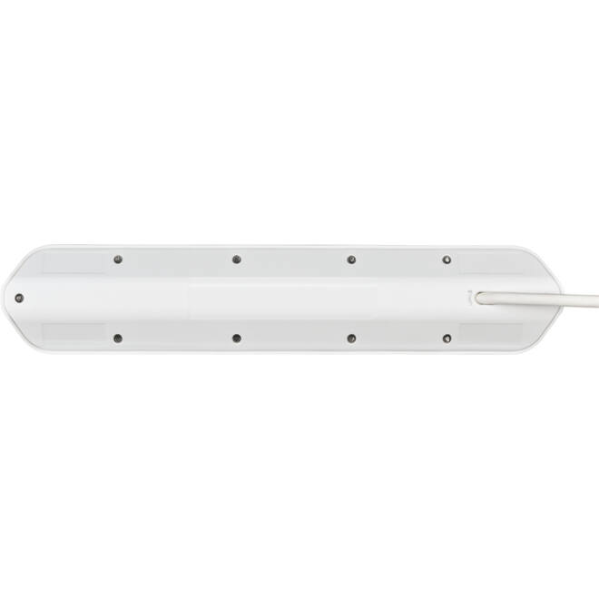 Stekkerdoos Brennenstuhl bureau Estilo 6 voudig inclusief 2 USB 200cm wit/zilver