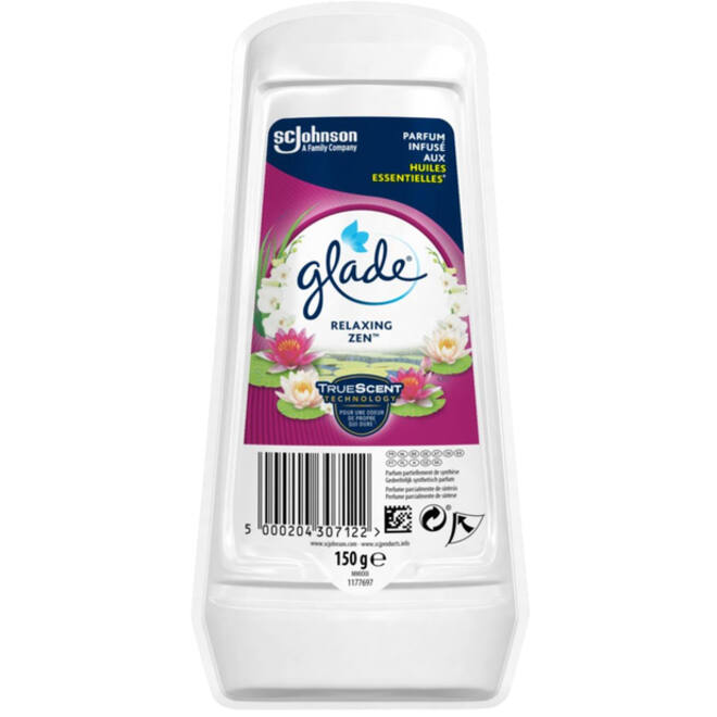 Luchtverfrisser Glade Gel Continu Pure Relaxing Zen 150gr