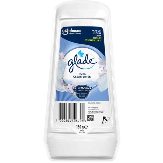 Luchtverfrisser Glade Gel Continu Pure Clean Linen 150gr