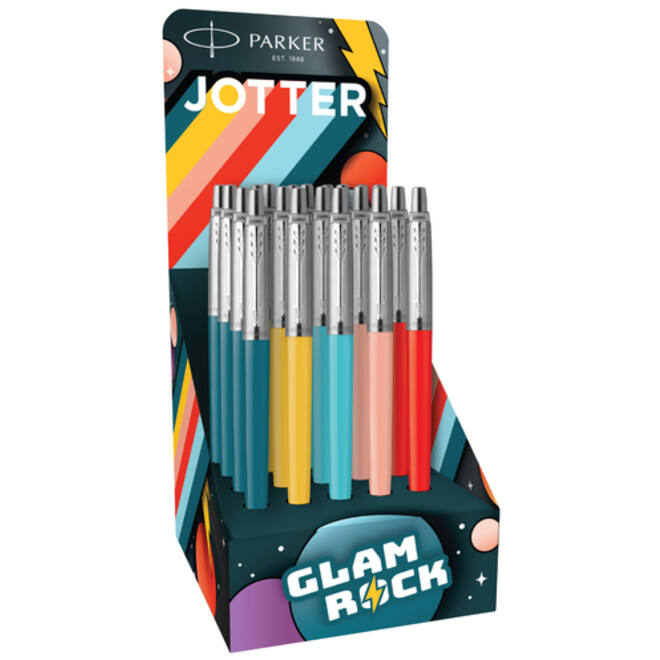 Balpen Parker Jotter Original 70's Glam assorti CT medium
