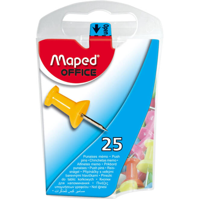 Punaise Maped Office 25 stuks assorti