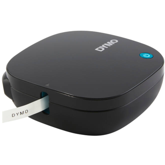 Labelprinter Dymo LetraTag 200B draagbaar bluetooth 12mm zwart display